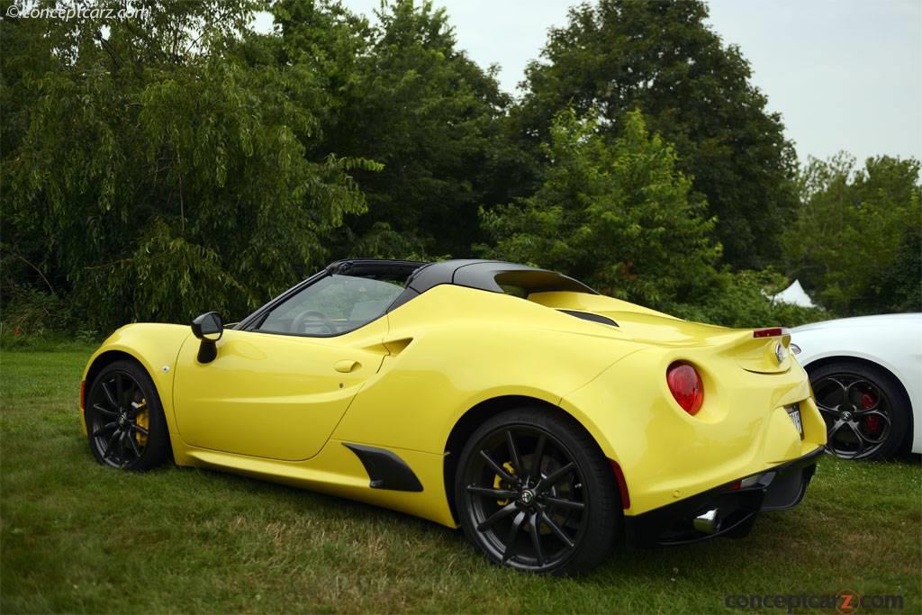 2016 Alfa Romeo 4C Spider